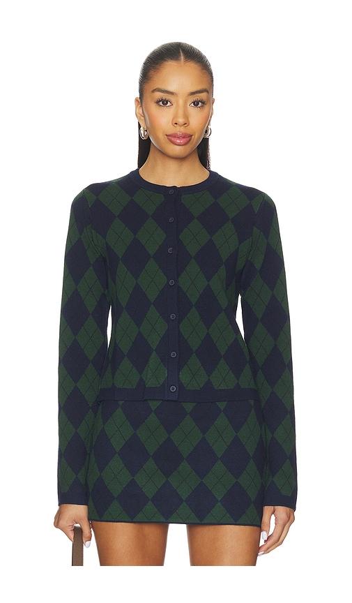 show me your mumu cher cardigan in green.