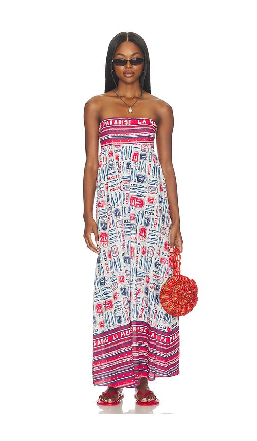 show me your mumu day out maxi dress in red.