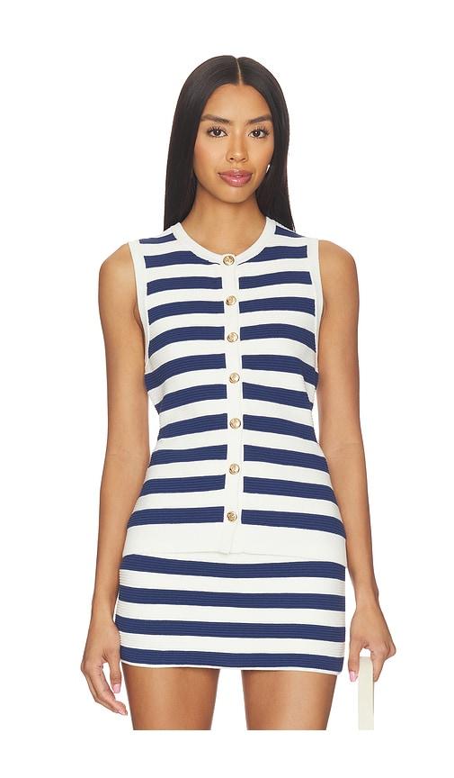 show me your mumu devin tank in navy,white.