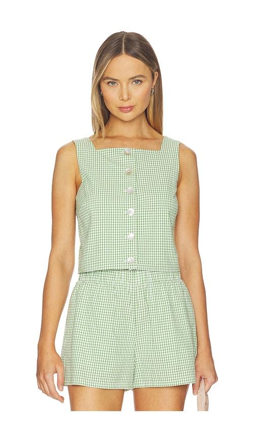 show me your mumu maren top in green.