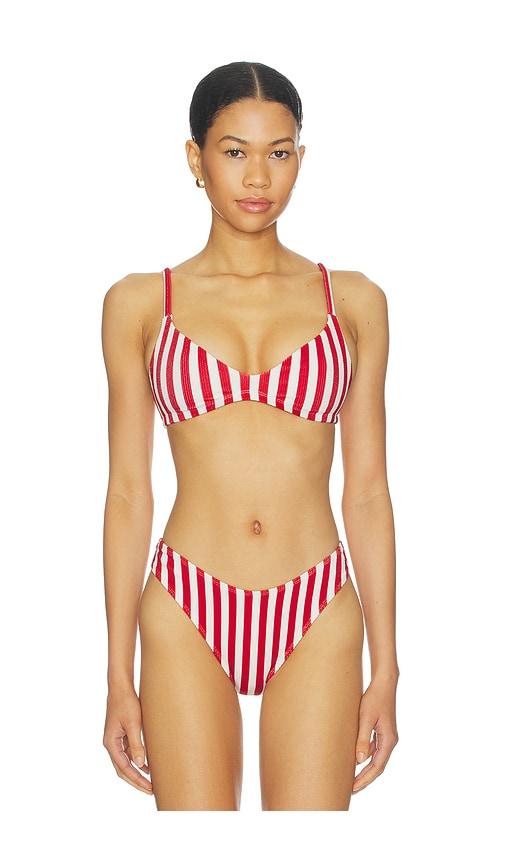 show me your mumu maritime top in red.