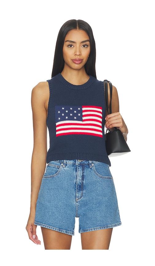show me your mumu milo tank in navy.