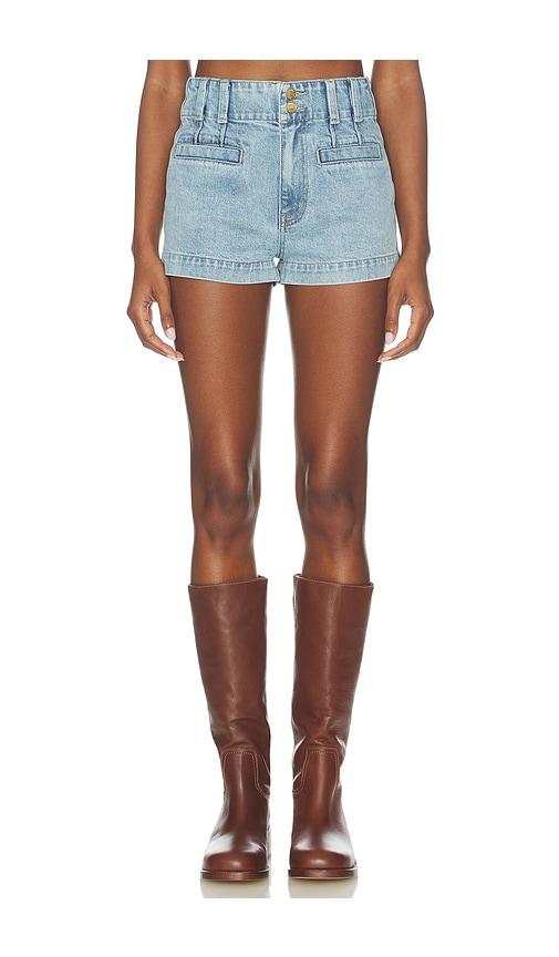 show me your mumu pacifica shorts in blue.