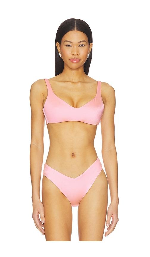 show me your mumu sanibel top in pink.