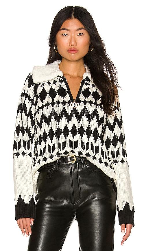 show me your mumu sun valley pullover in white.