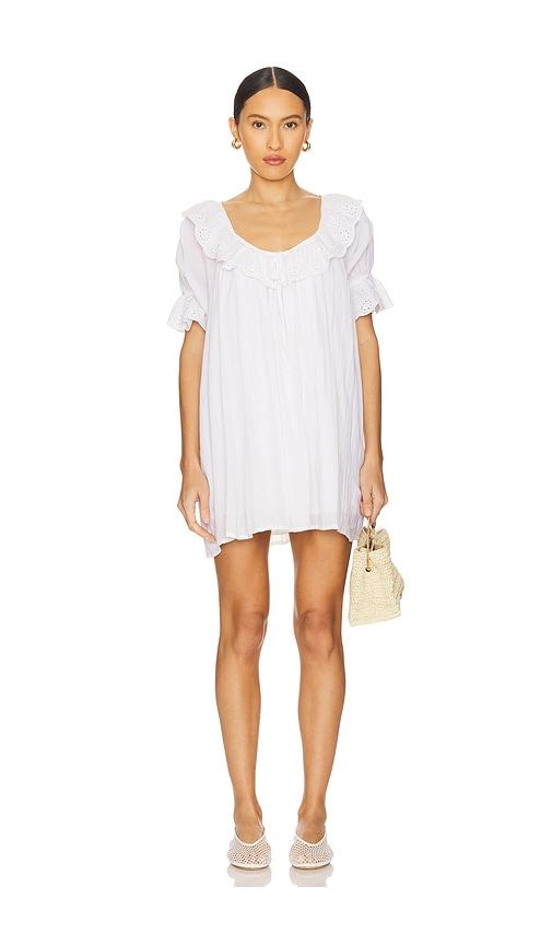show me your mumu toulouse dress in white.