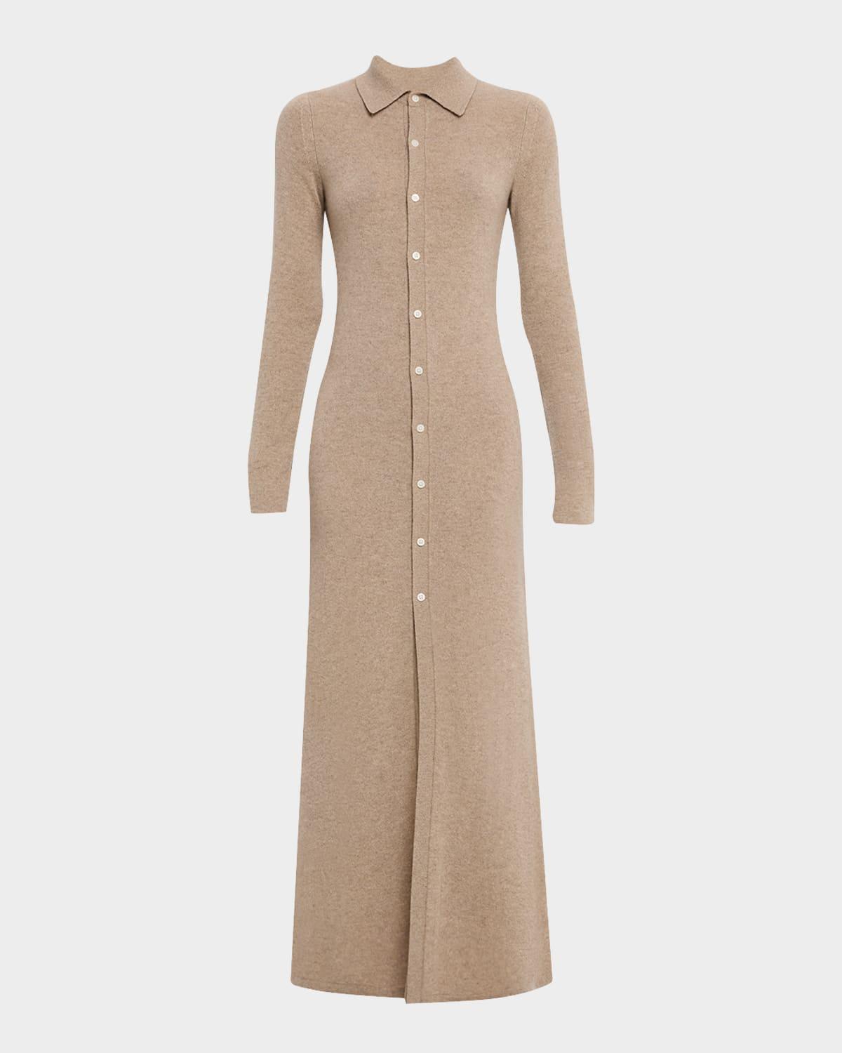 showtime cashmere shirtdress
