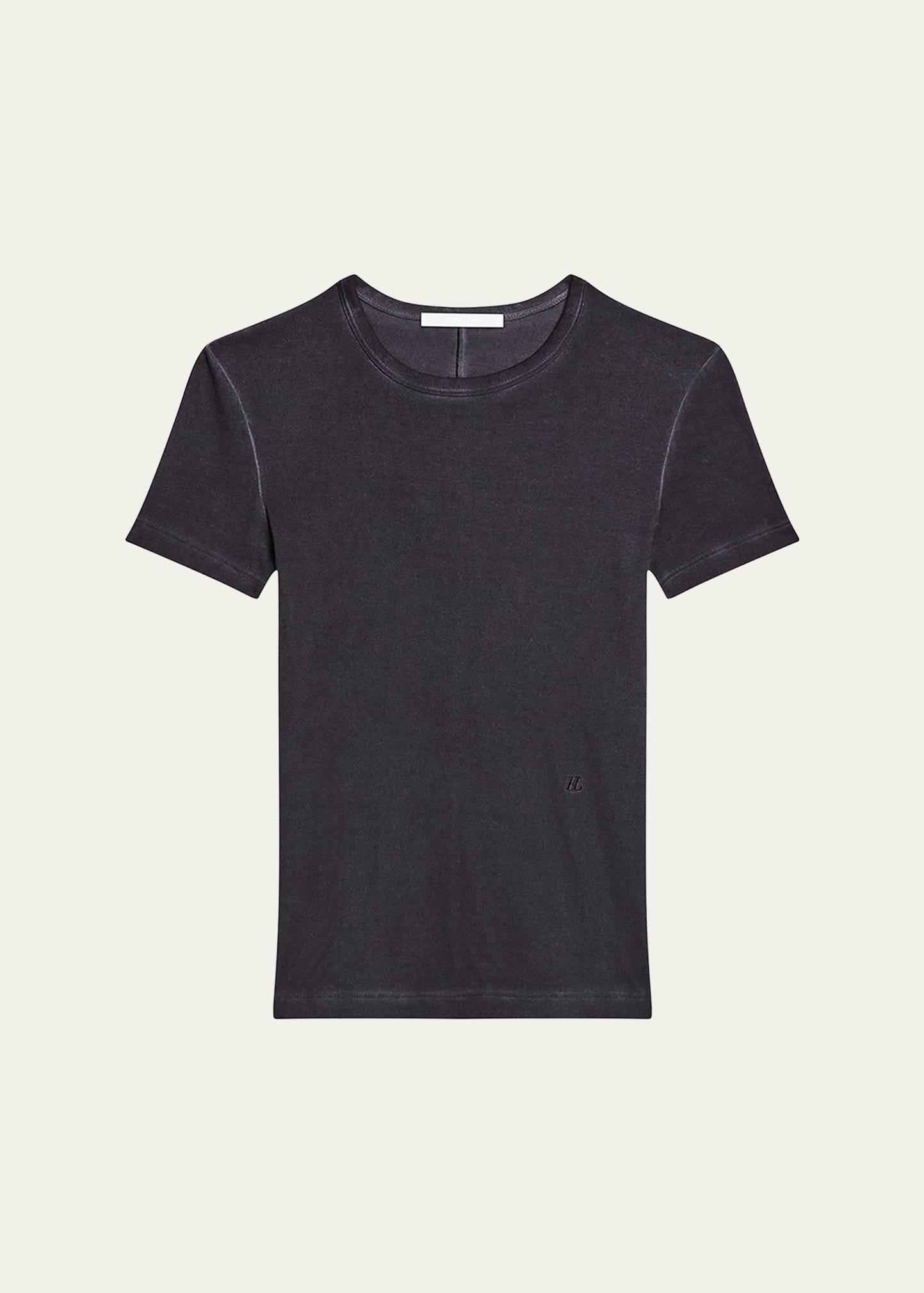shrunken crewneck tee