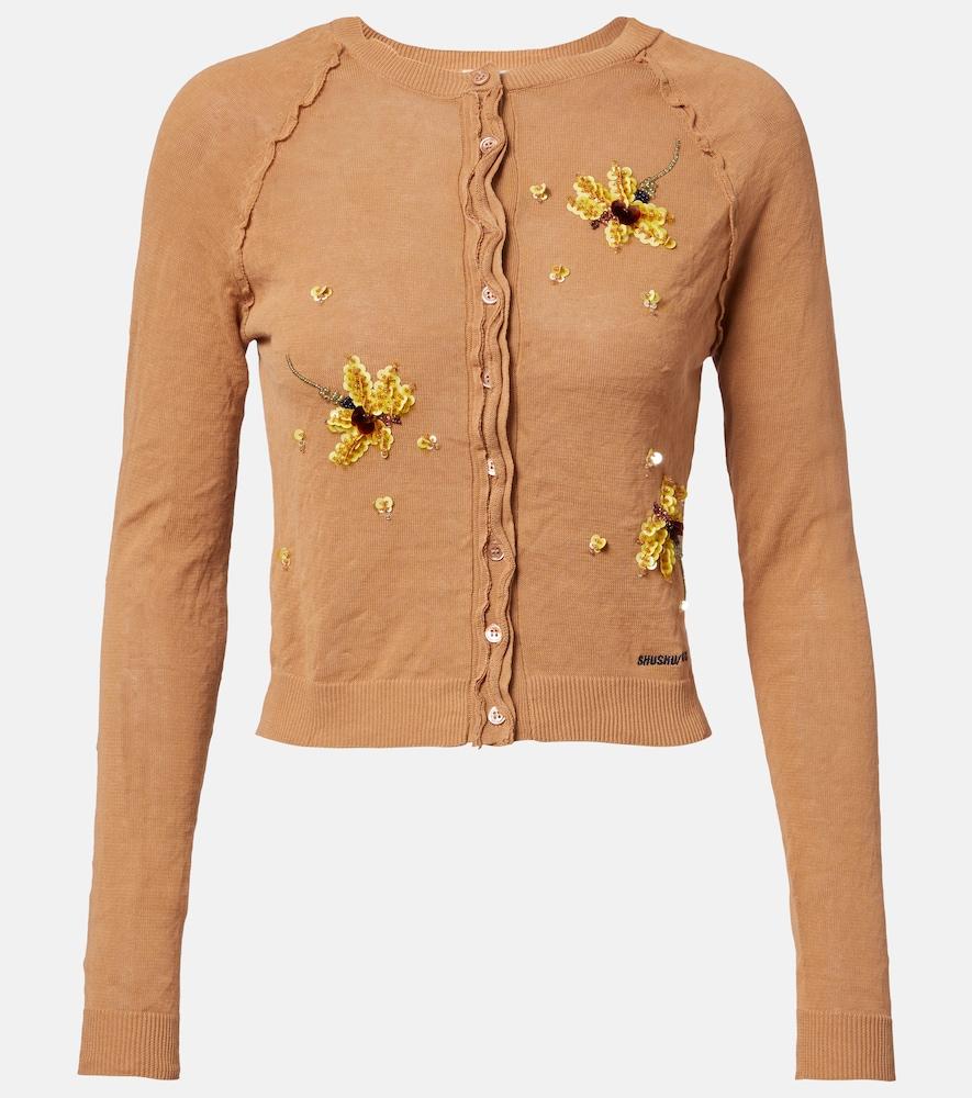 shushu/tong beaded floral cotton