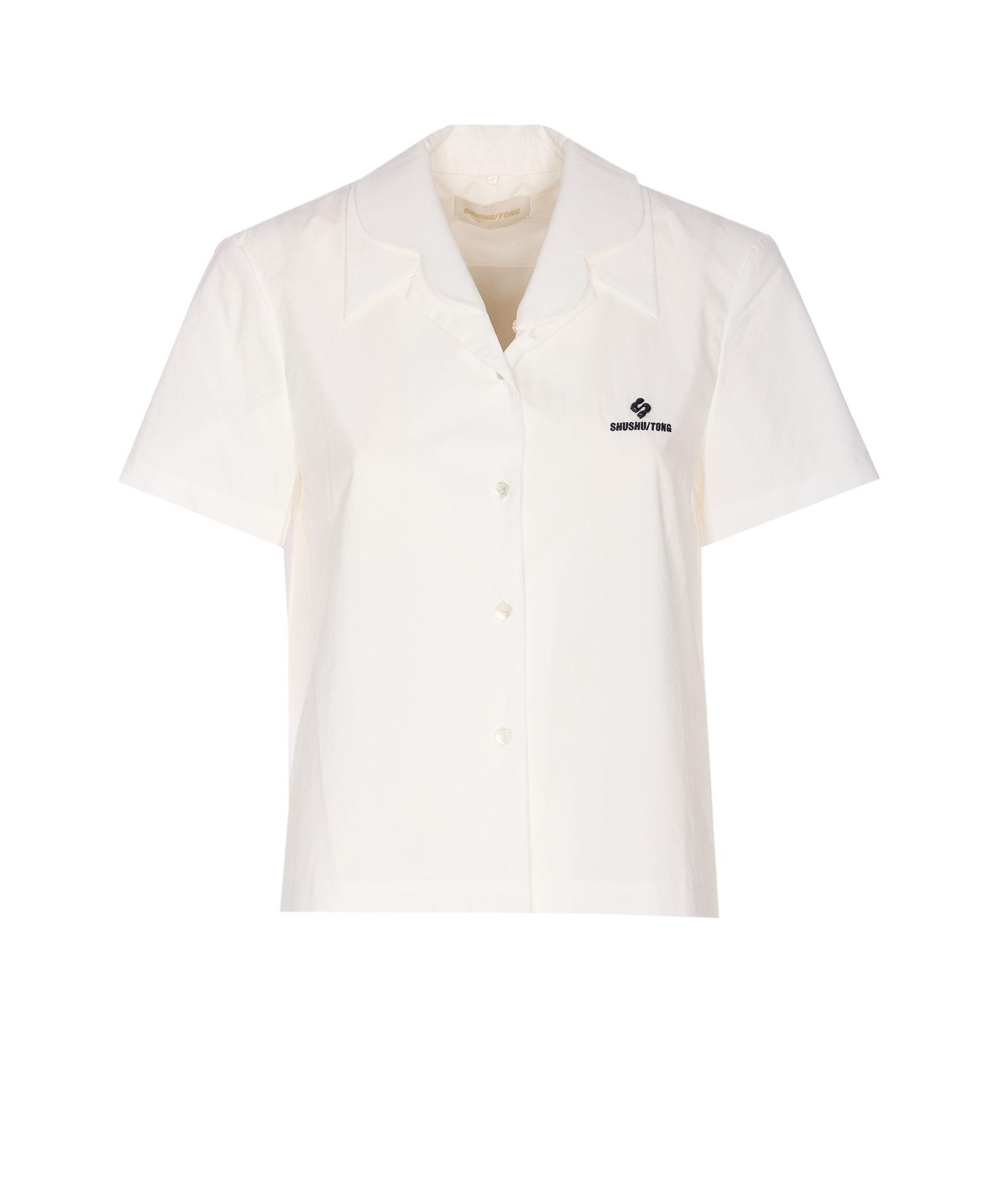 shushu/tong double layered collar shirt