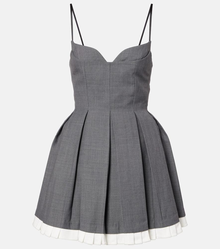shushu/tong pleated minidress
