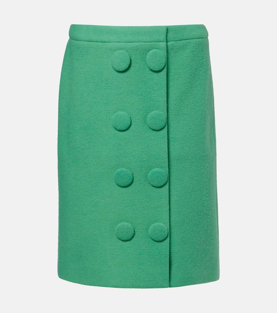 shushu/tong wool pencil skirt