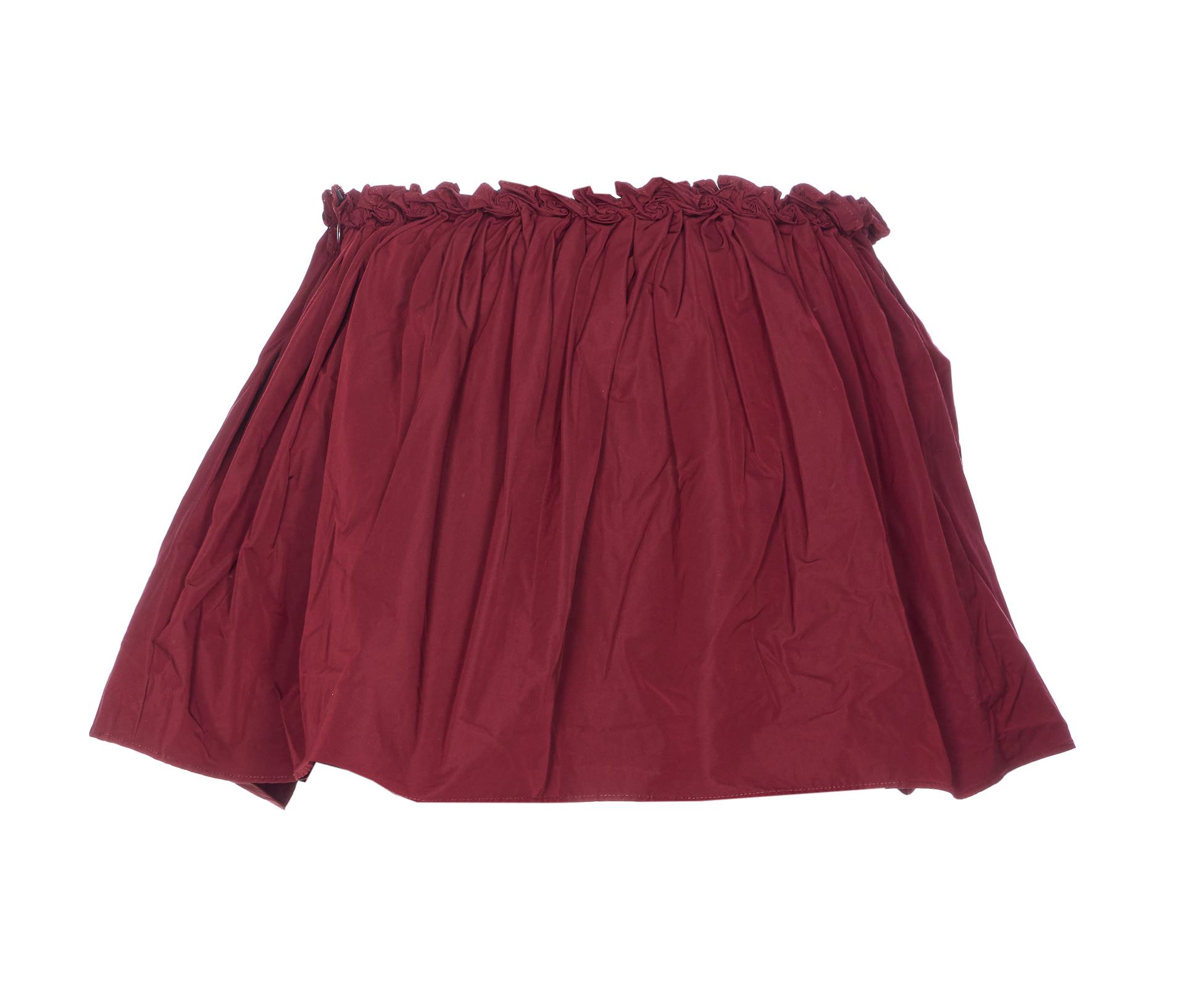 shushu tong skirts red - women
