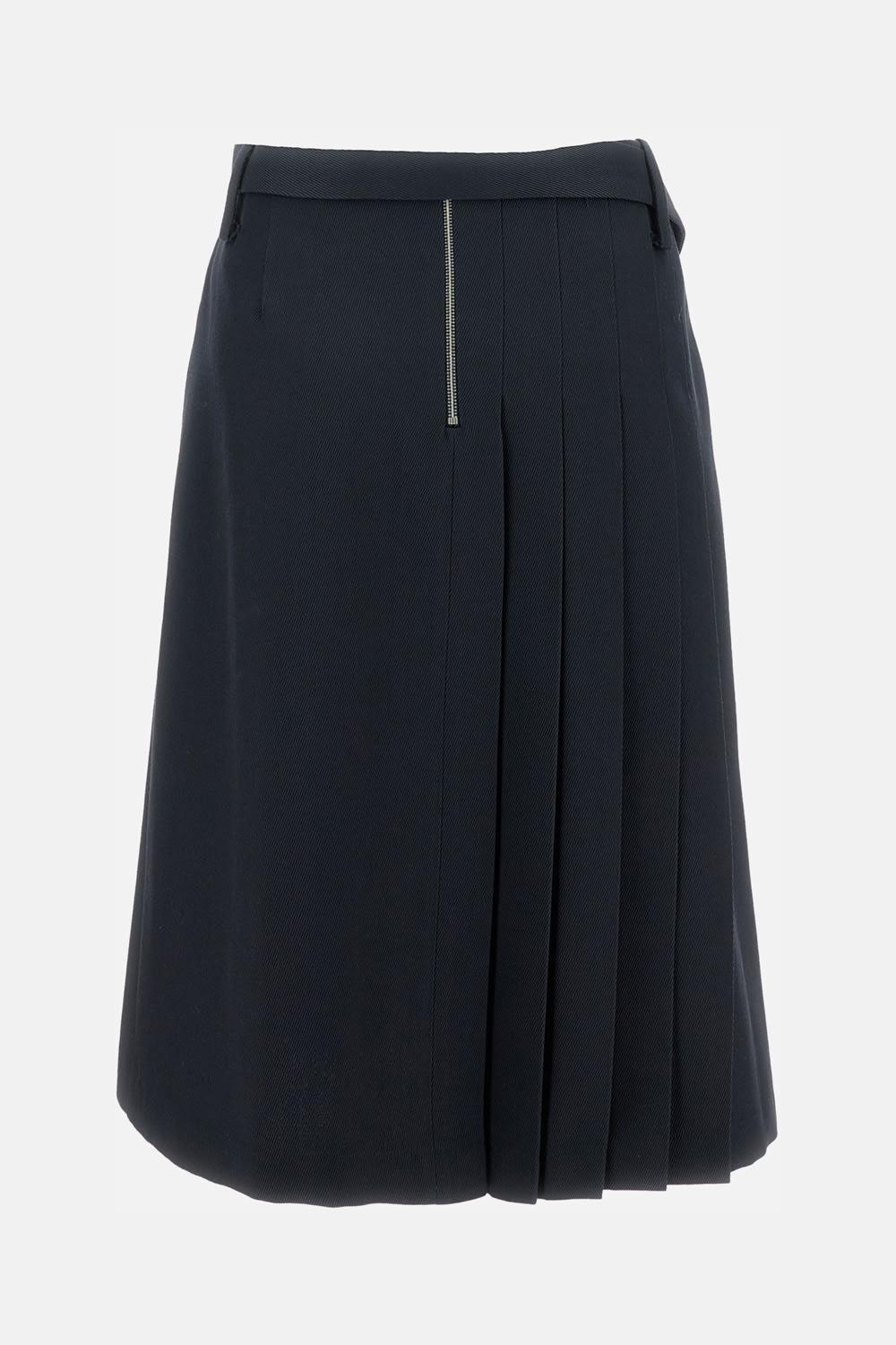 sibel saral kilt skirt