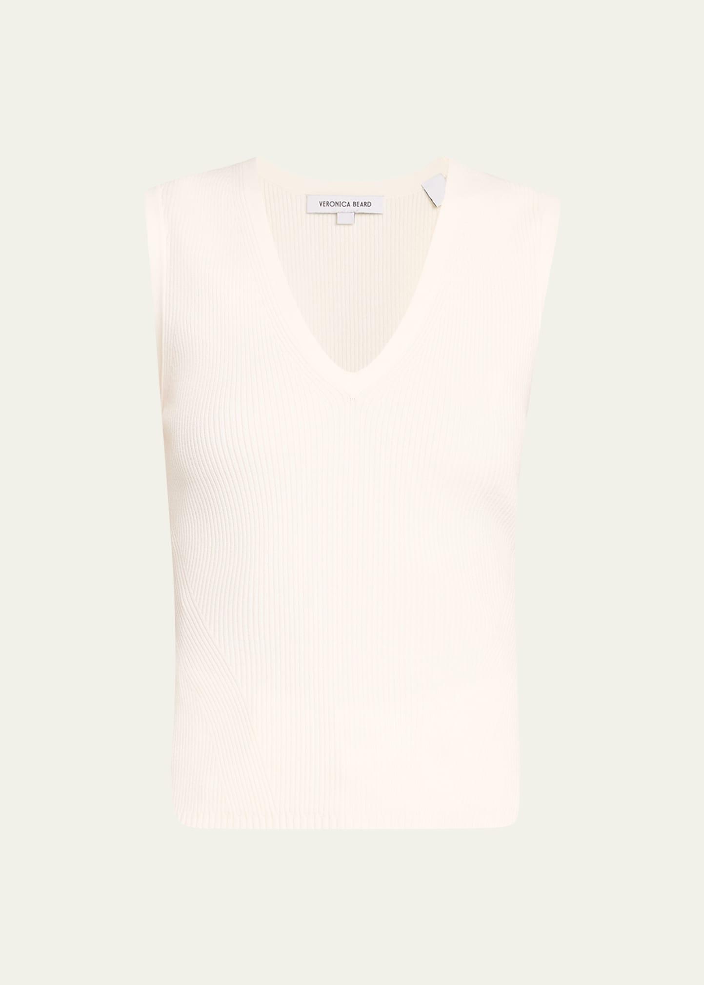 sid ribbed sleeveless sweater