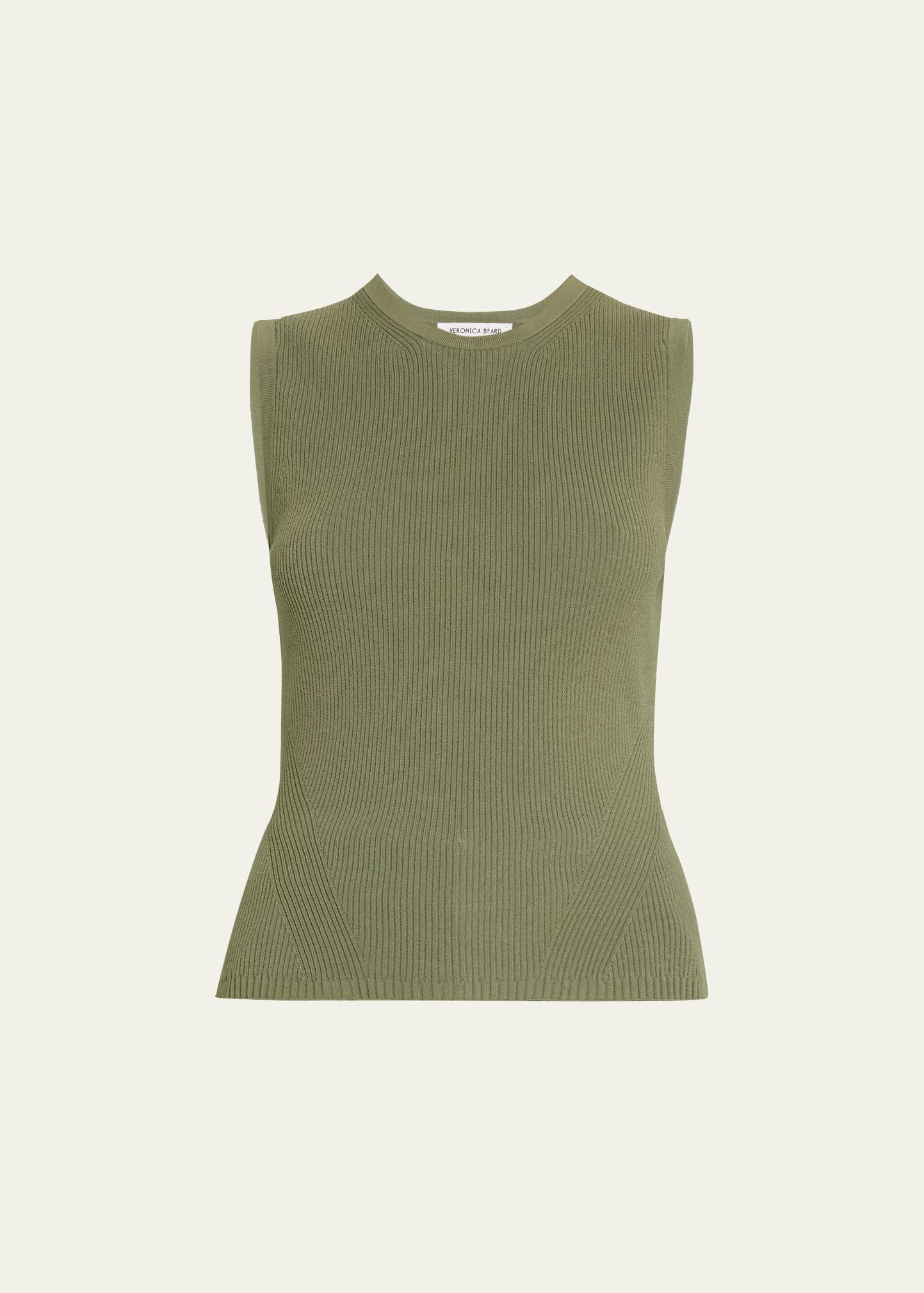 sid sleeveless ribbed top