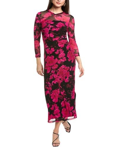 side ruched midi