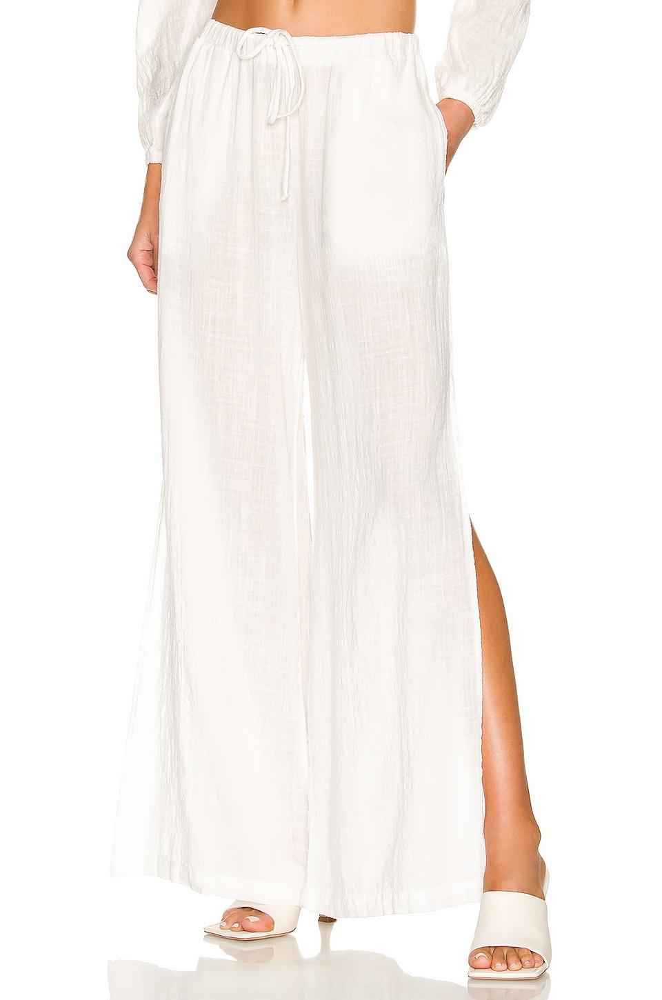 side slit beach pant