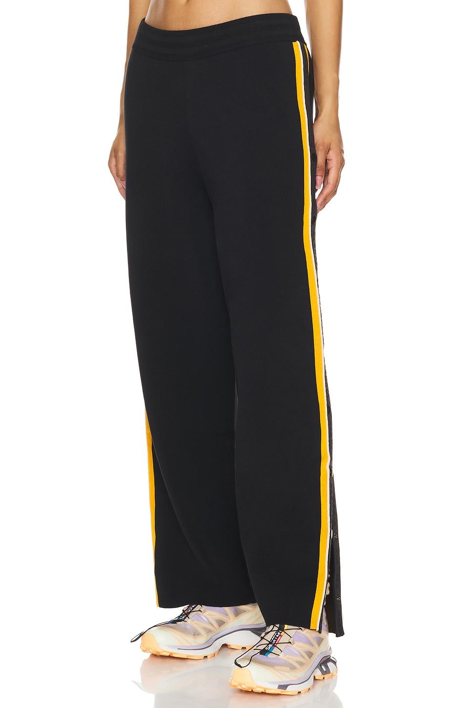 side snap track pant
