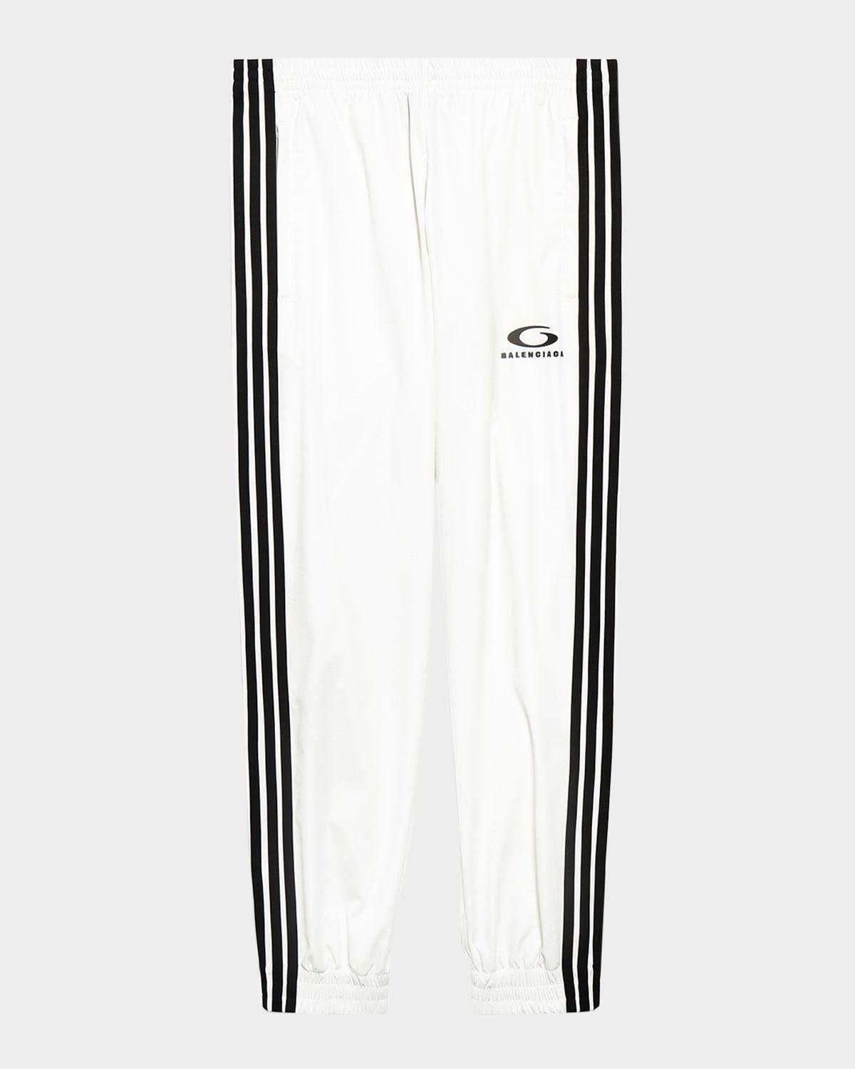 side-stripe tracksuit pants