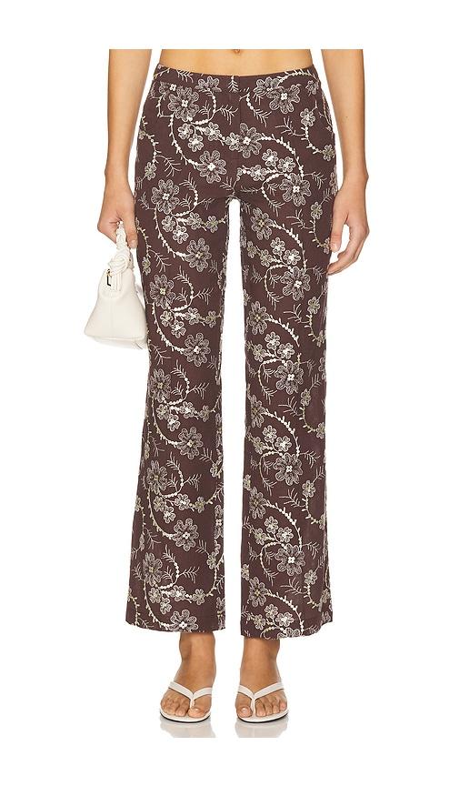 siedres cera pants in brown.