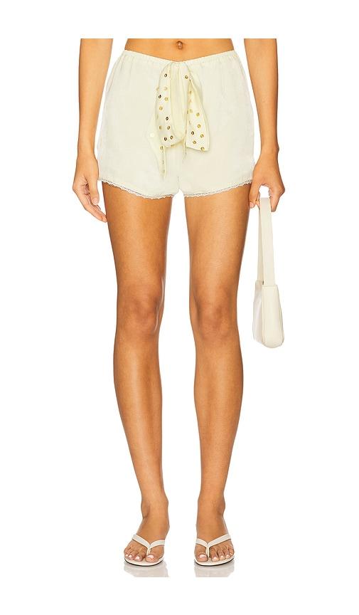 siedres mojja short in ivory.