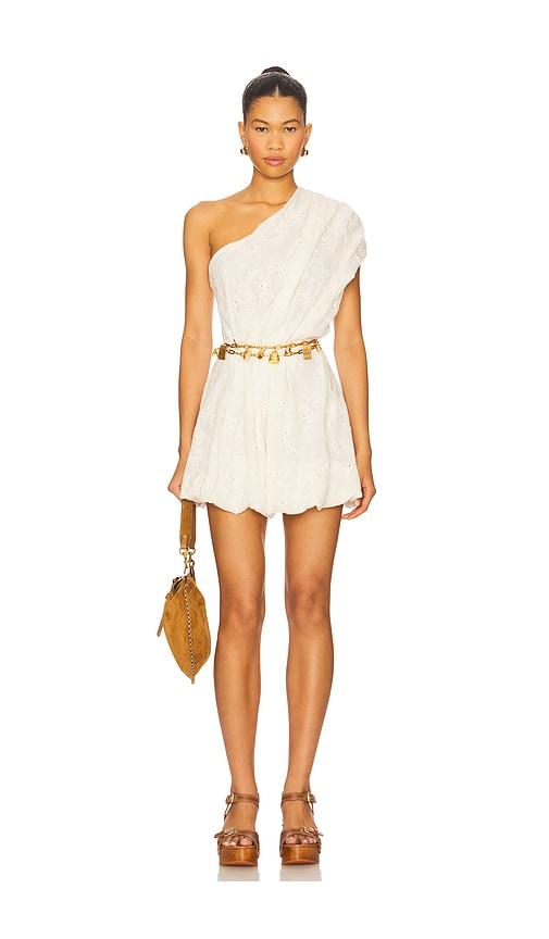 siedres pula dress in ivory.