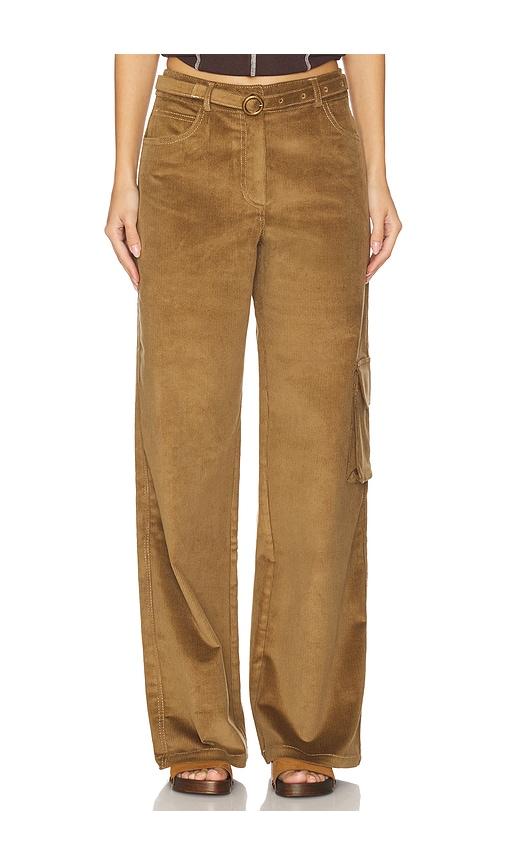 siedres violette pant in brown.