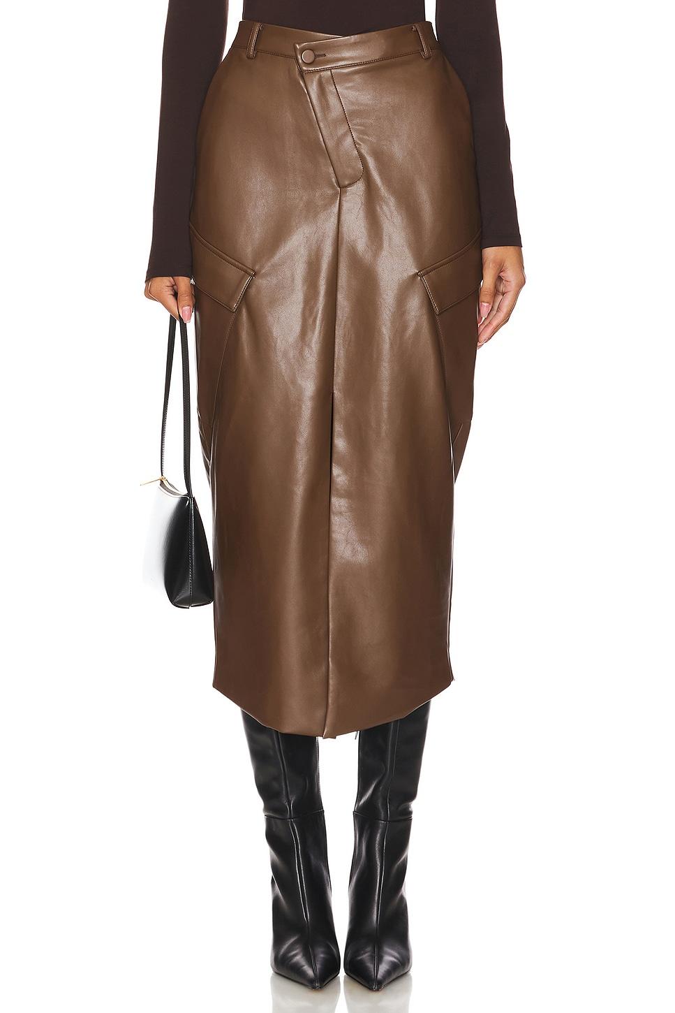 sienna asymmetrical pocket skirt