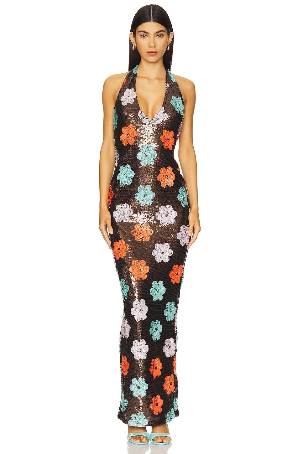 sienna halter gown