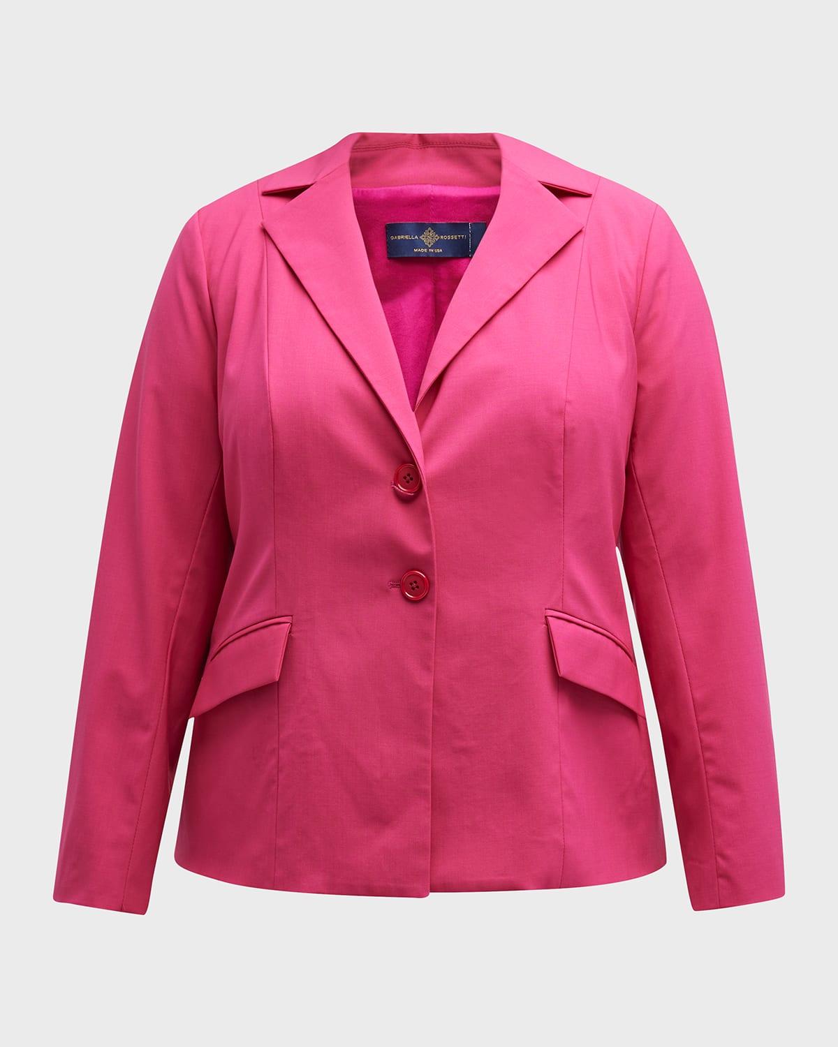 sienna slim single-breasted wool blazer