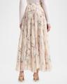 sif pleated maxi skirt