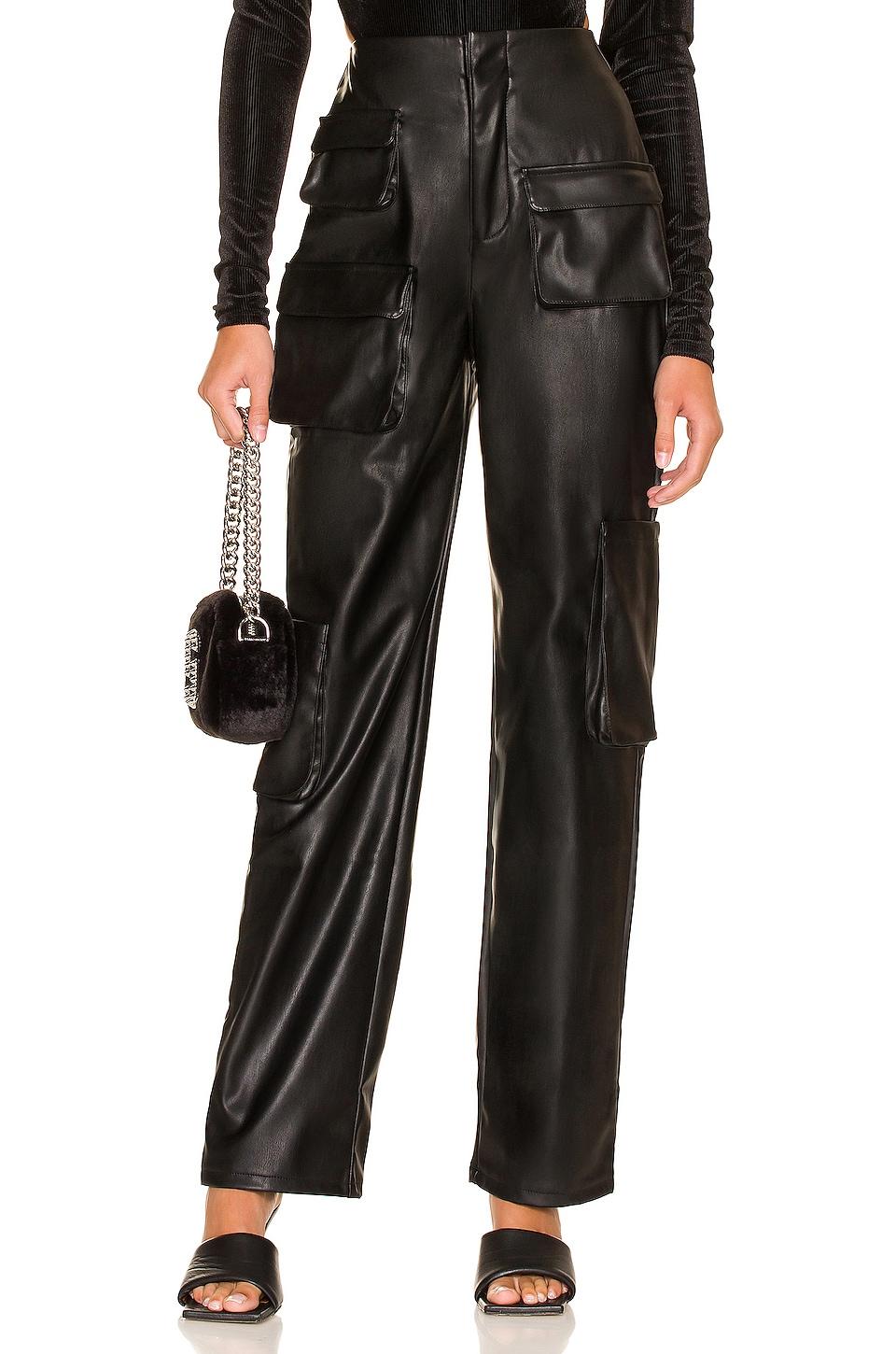 sigmund faux leather pant