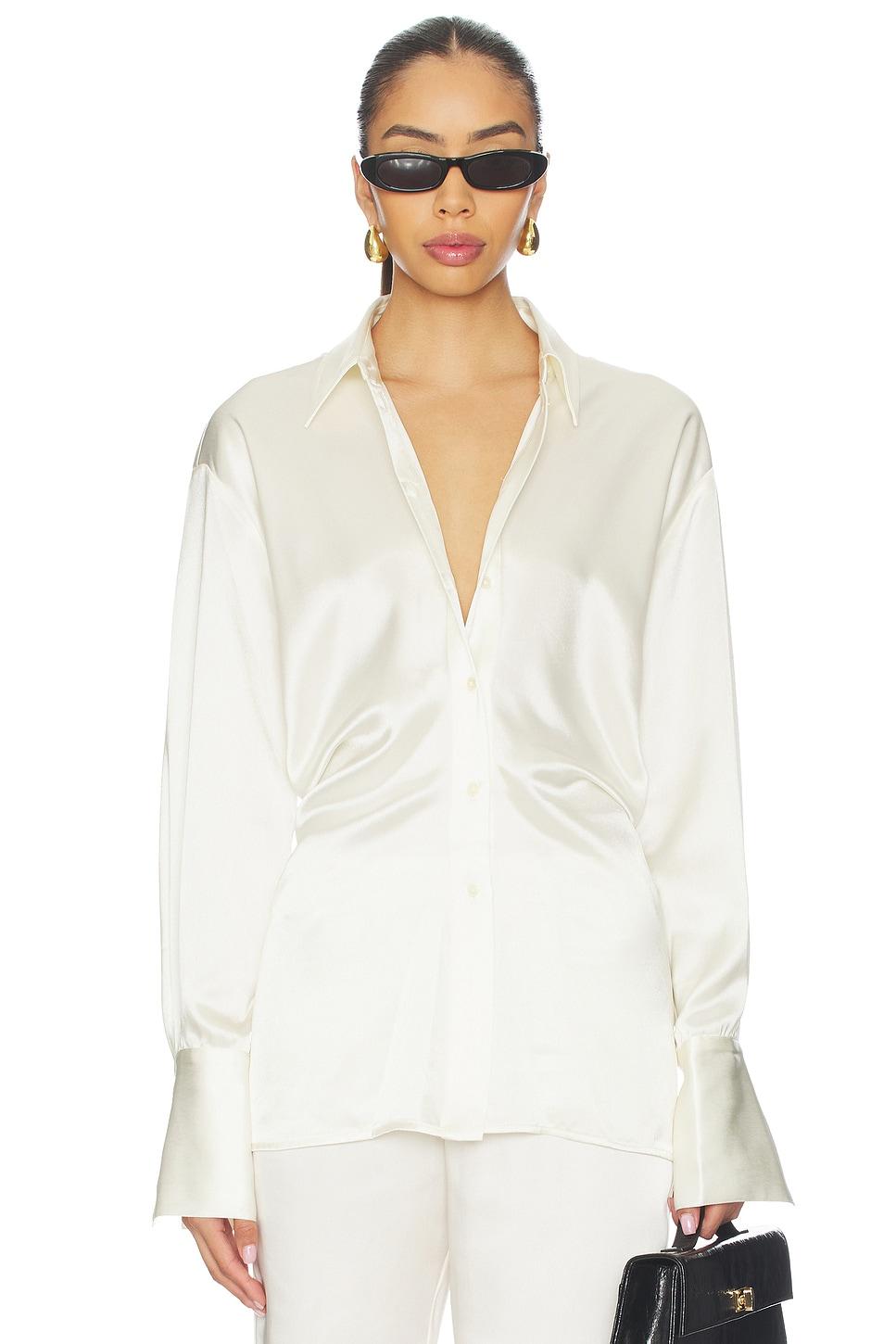 sigrun slouch waist blouse