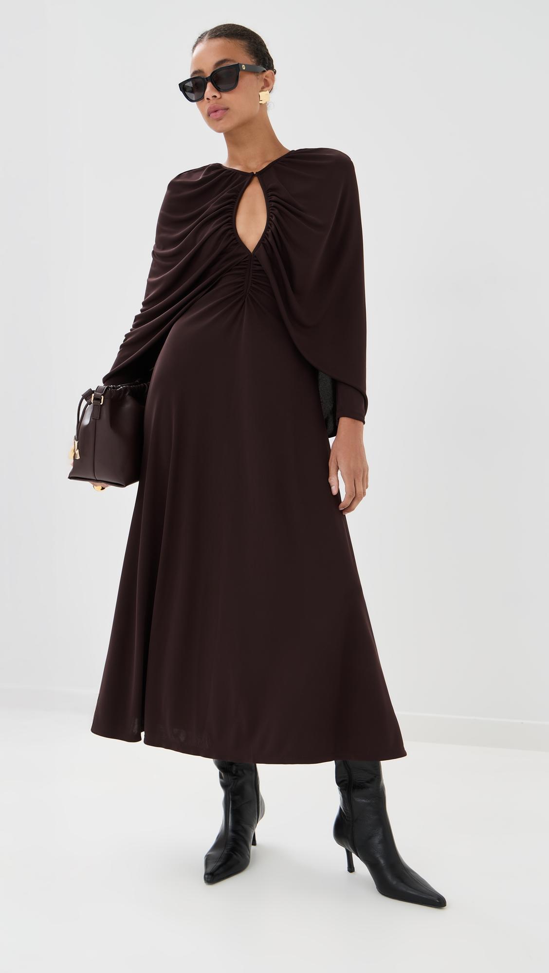 silent solstice midi dress