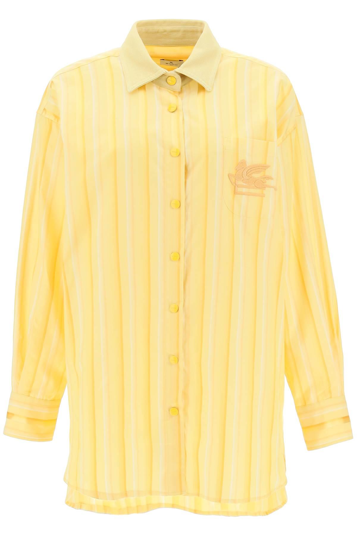 silk blend shirt