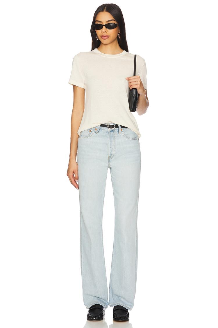 silk knit perfect tee