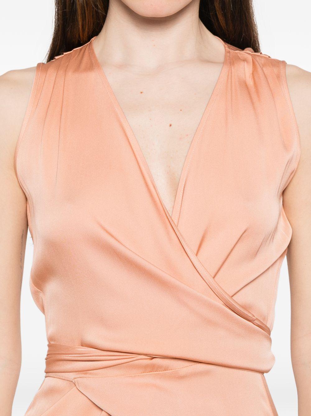 silk95five dresses pink silk - women