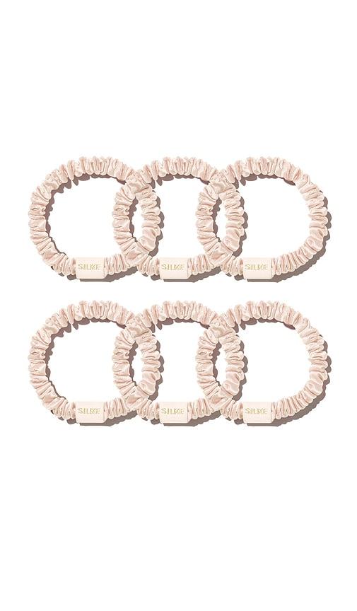 silke london hair ties in coco.