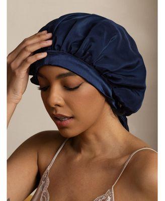 silksilky womens mulberry silk bonnet with long ribbons