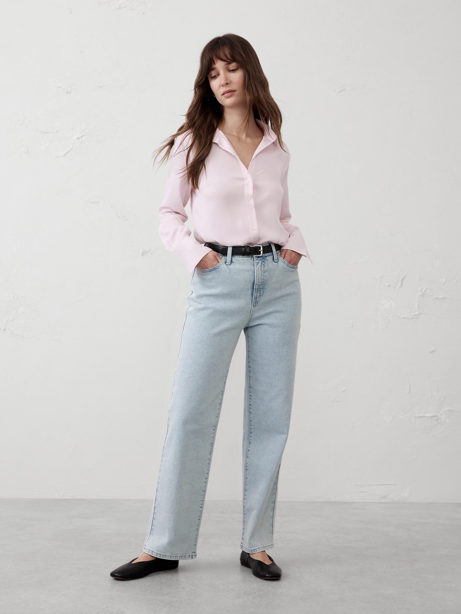 silky classic shirt