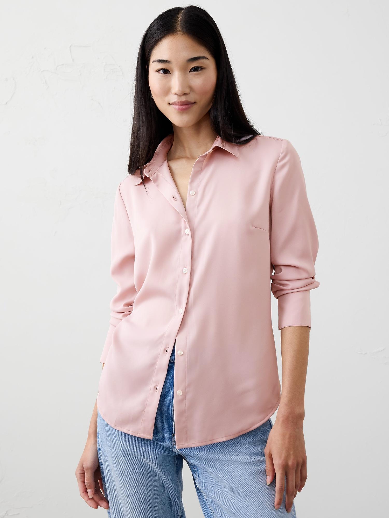 silky classic shirt