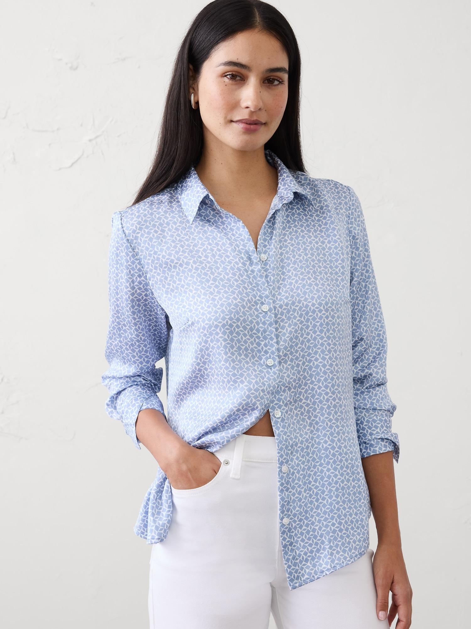 silky classic shirt