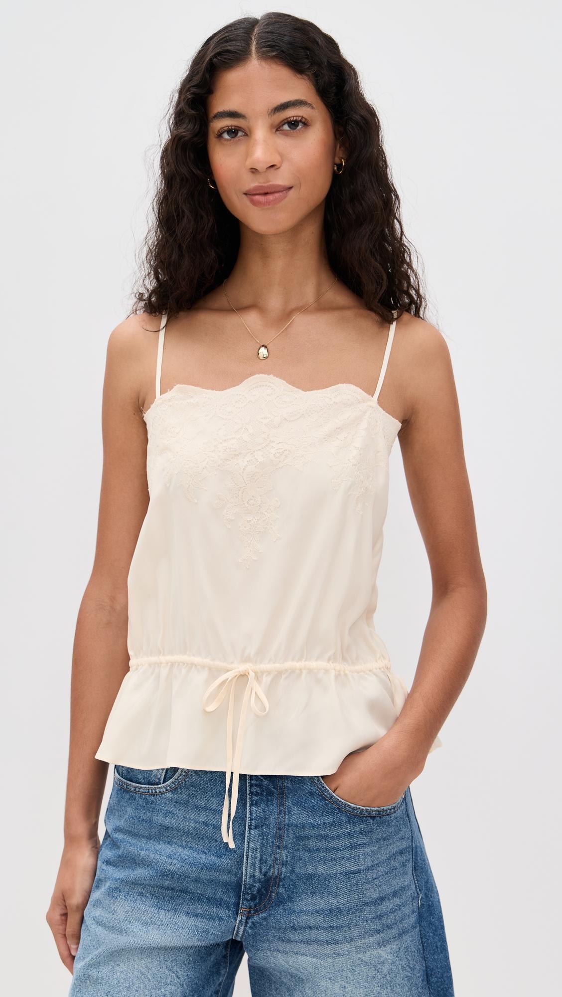 silvia silk top