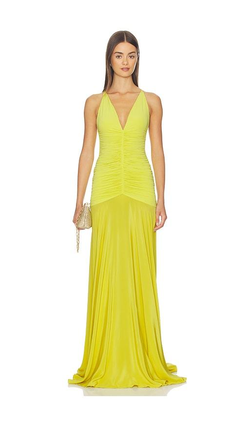 silvia tcherassi sana dress in yellow.