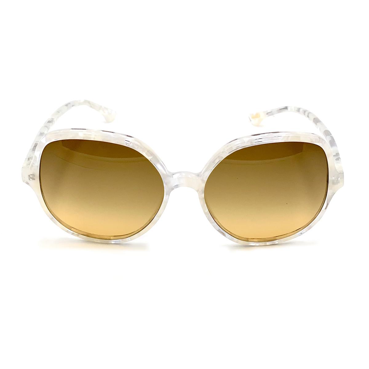 silvian heach drag c661 avorio celluloid occhiali sole - women