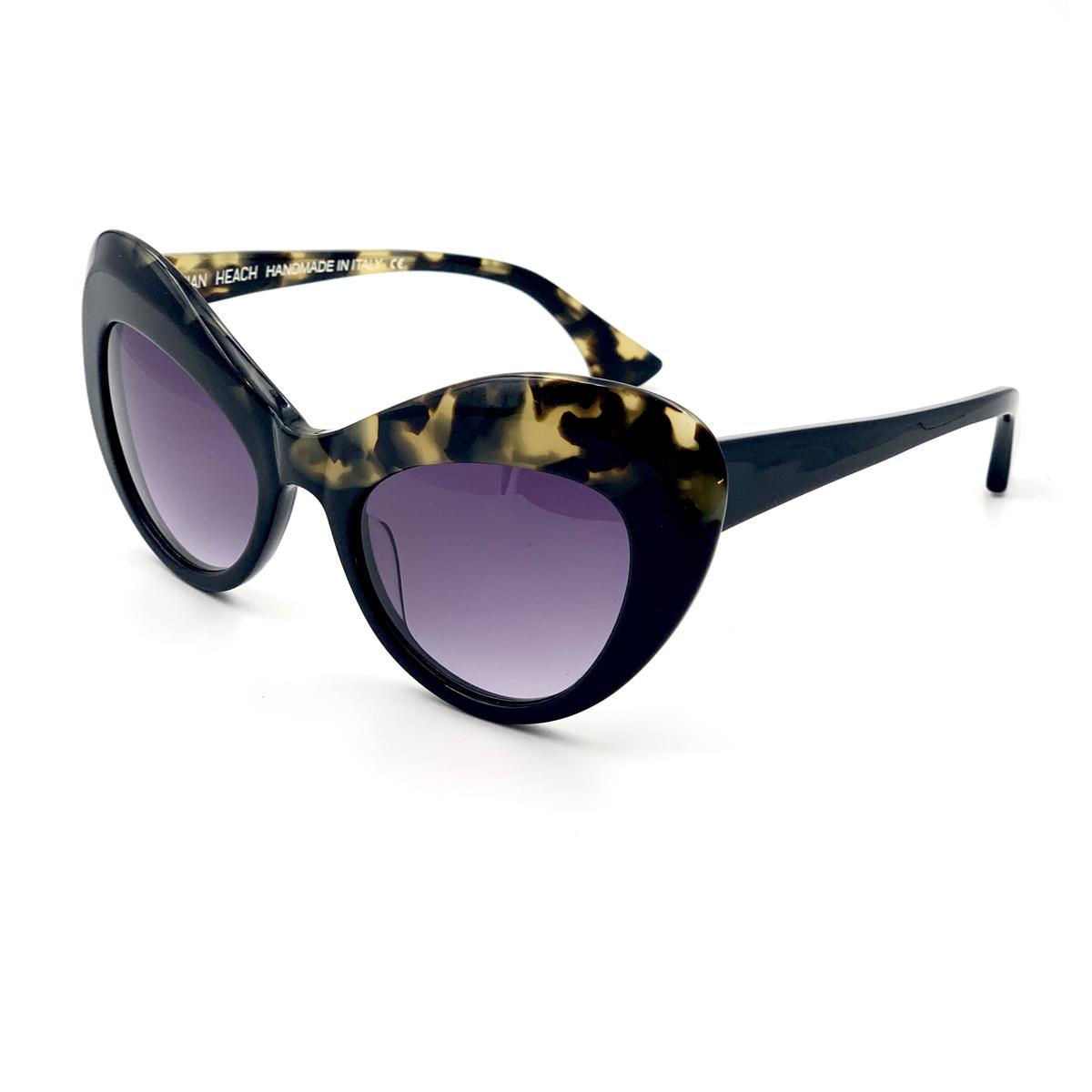 silvian heach hiroshima-s 02 nero celluloid occhiali sole - women