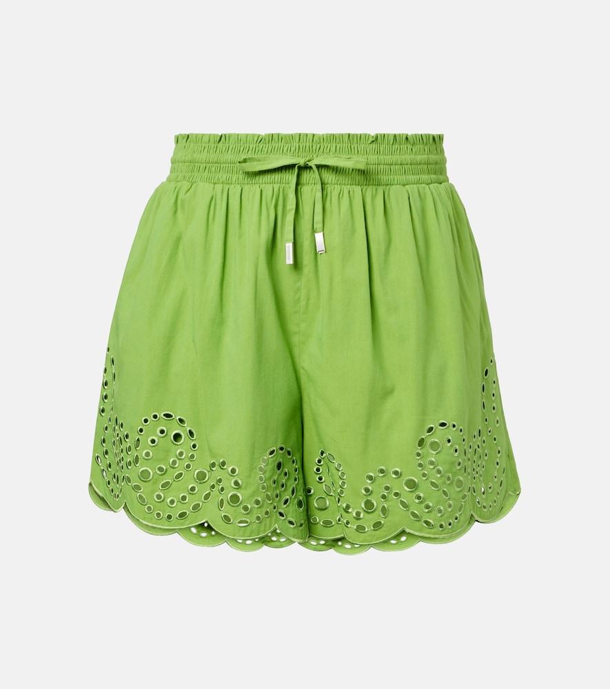 simkhai amelie broderie anglaise shorts