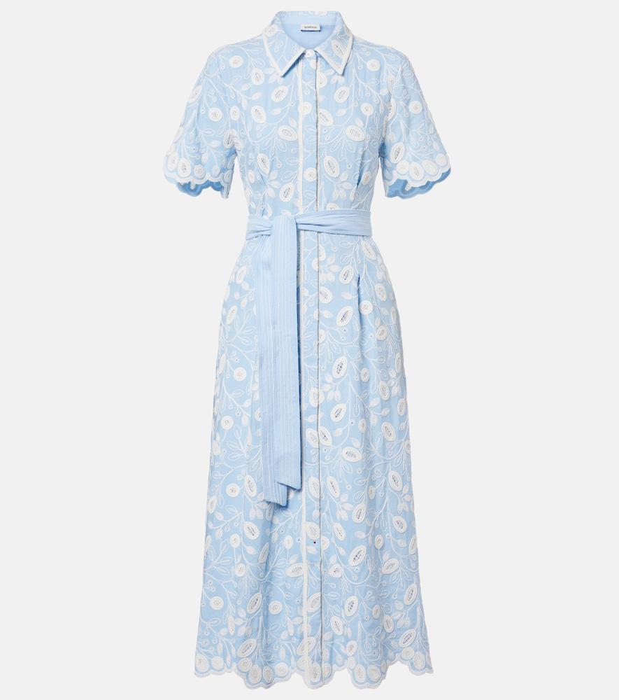 simkhai audria embroidered linen