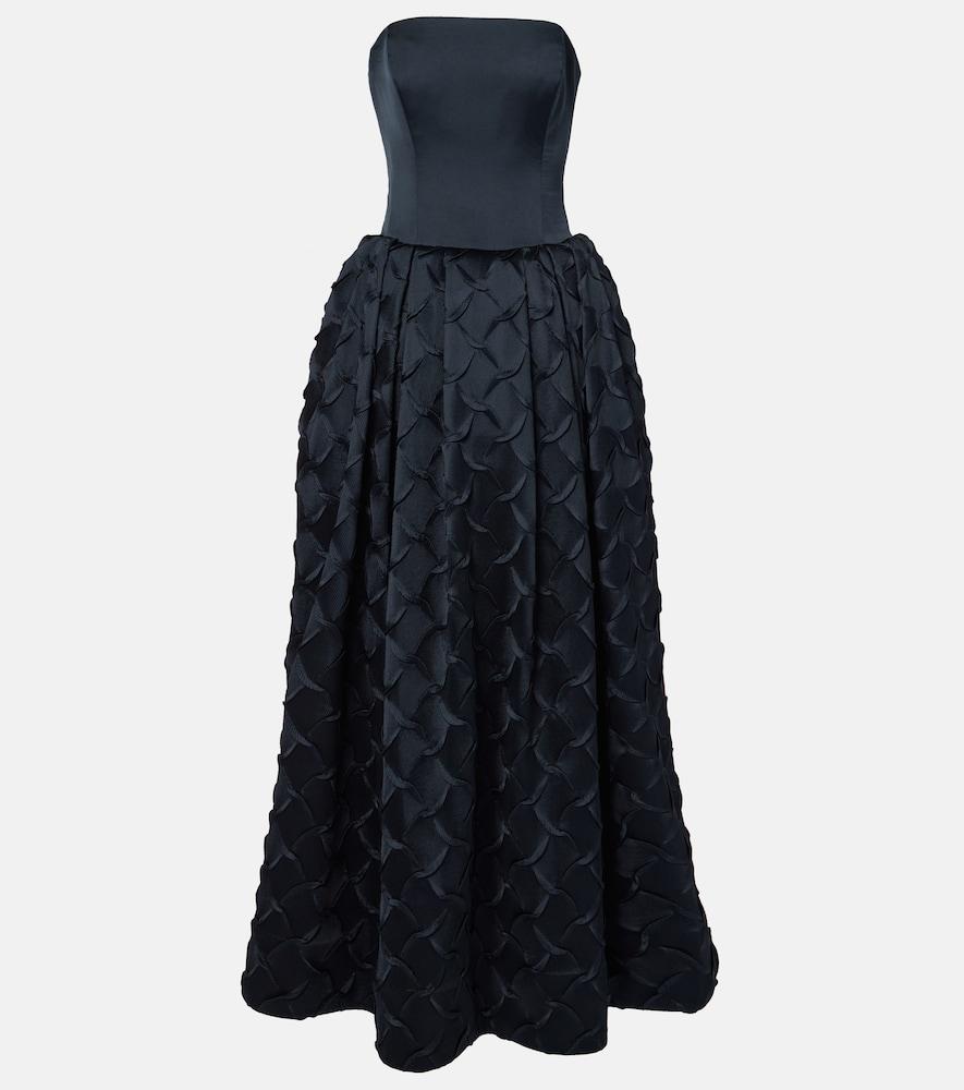 simkhai azriel bustier gown